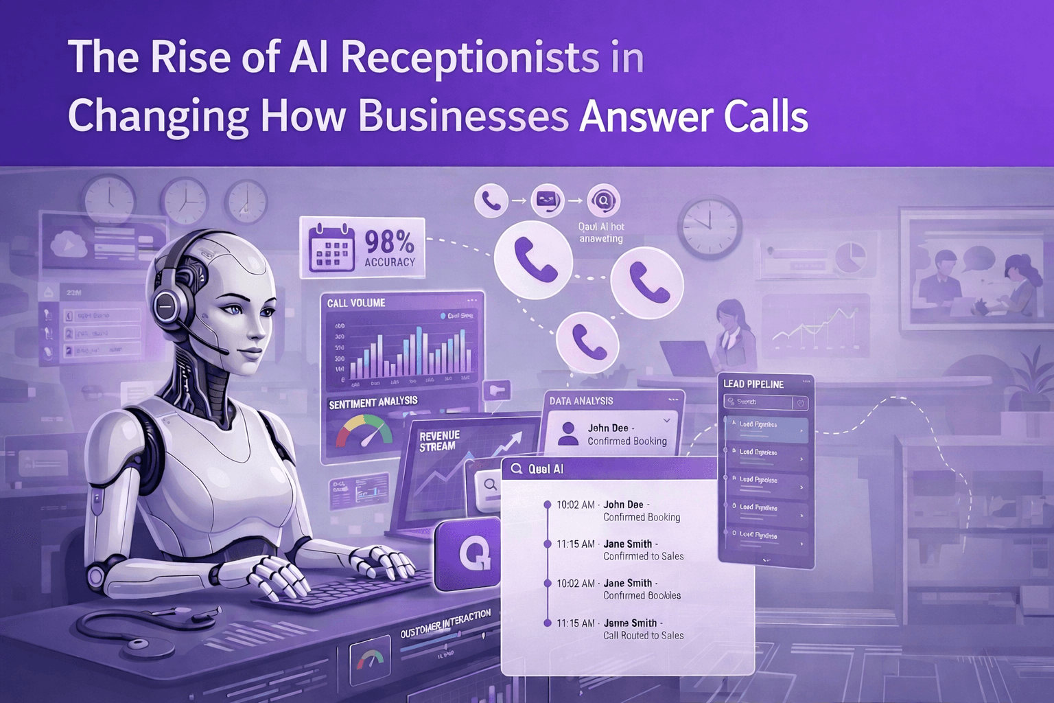The Rise of AI Receptionists Changing How Businesses Answer Calls