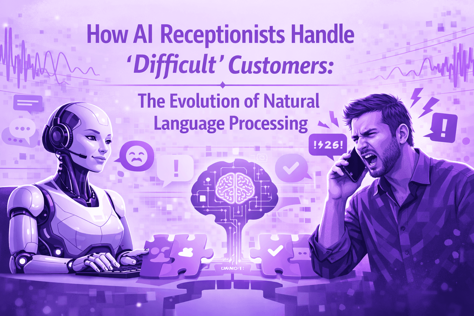 How AI Receptionists Handle 'Difficult' Customers: The Evolution of Natural Language Processing