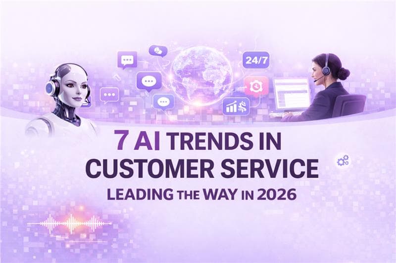 7 AI Trends in Customer Service Leading the Way In 2026