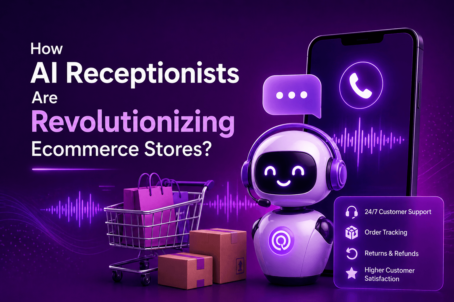 How AI Receptionists Are Revolutionizing Ecommerce Stores?