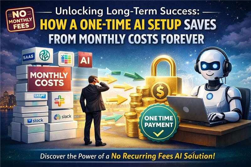 Unlocking Long-Term Success: How a One-Time AI Setup Saves You from Monthly Costs Forever