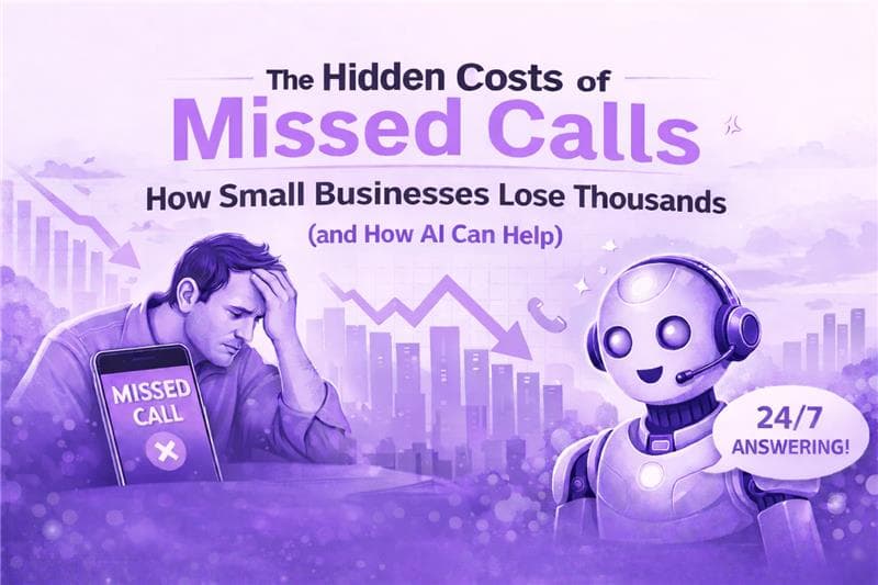 The Hidden Costs of Missed Calls: How Small Businesses Lose Thousands (and How AI Can Help)