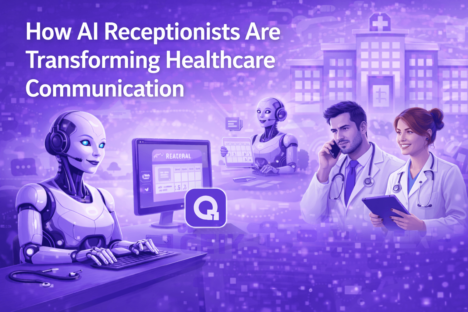 How AI Receptionists are transforming healthcare communication | Qaul AI
